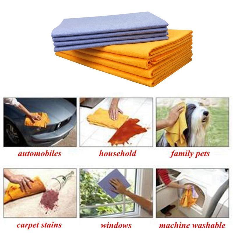 PlantFiber Super absorbent cleaning towels pack of 4 (60*50 cm each)