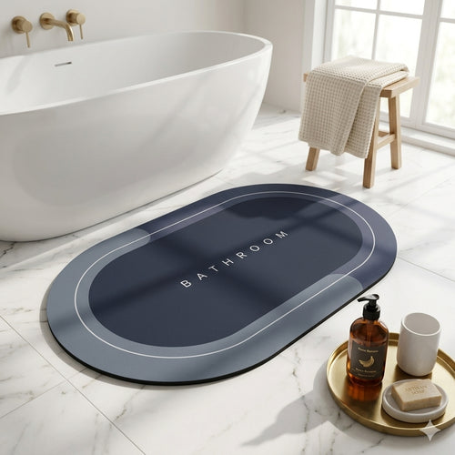 Super Absorbent Bath Mat - Non Slip Quick Dry Diatomite Mud Floor Rug for Bathroom, Floor & Kitchen - Mama Clean™